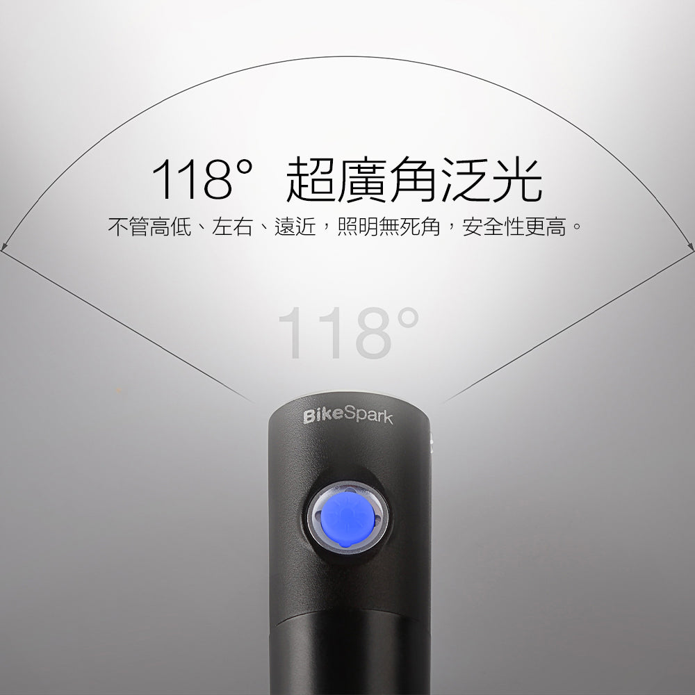 j-mex｜BikeSpark 高強光自行車前燈 (BKS-F3)